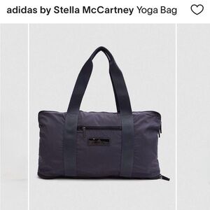 Adidas by Stella McCartney Black Duffle Yoga Gym Bag - Dark Grey